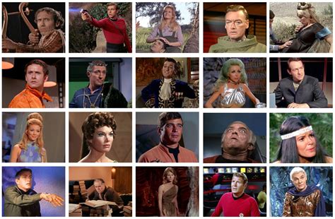 Look at these lovely TOS guest stars!